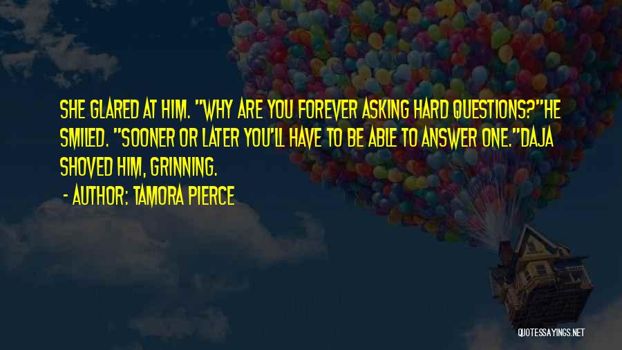 Grinning Quotes By Tamora Pierce