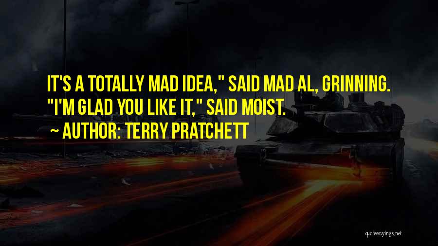 Grinning Quotes By Terry Pratchett
