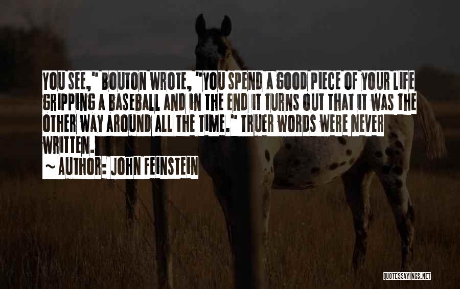 Gripping Life Quotes By John Feinstein