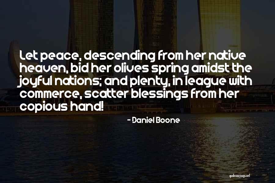 Gritar Preterite Quotes By Daniel Boone