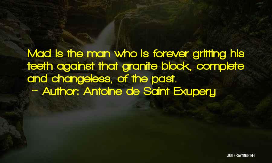 Gritting Your Teeth Quotes By Antoine De Saint-Exupery