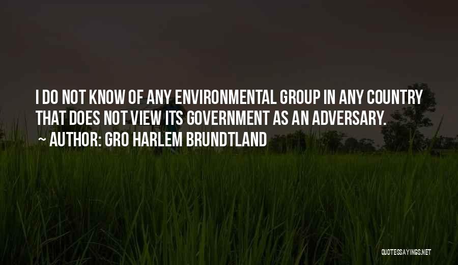 Gro Harlem Brundtland Quotes 1035952