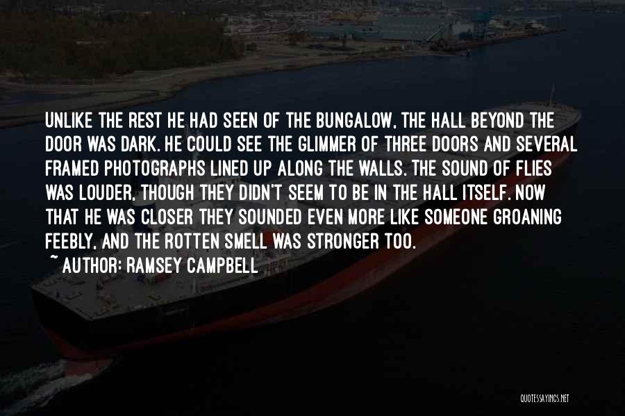 Groaning Quotes By Ramsey Campbell