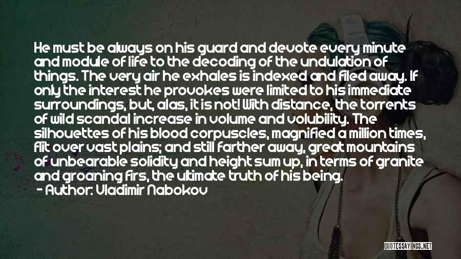 Groaning Quotes By Vladimir Nabokov