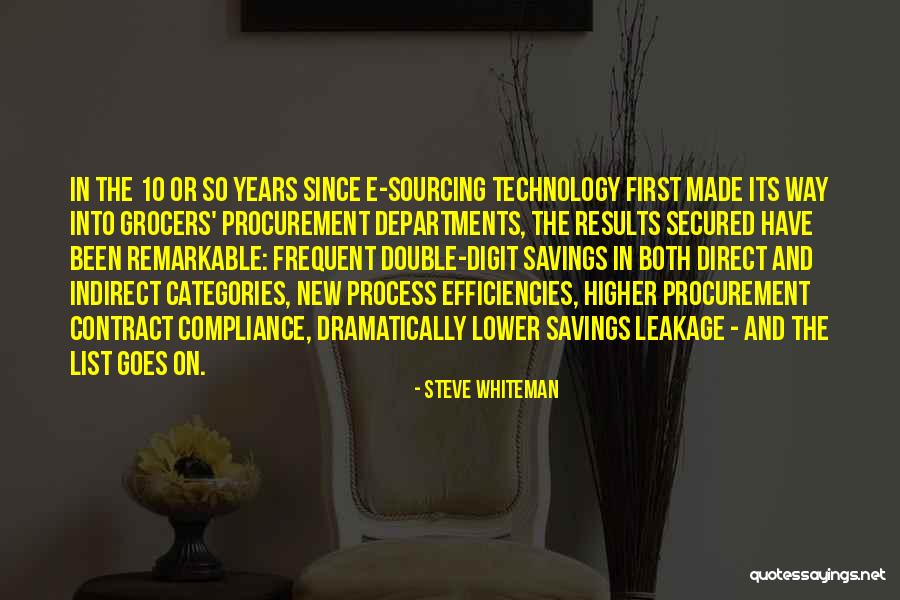 Grocers Quotes By Steve Whiteman