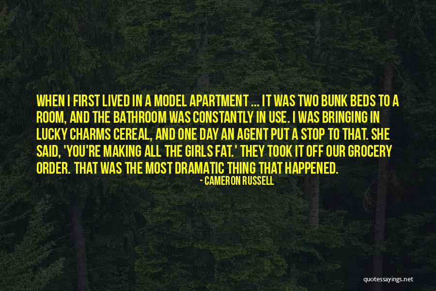 Grocery Day Quotes By Cameron Russell Grocery Day Quotes By Cameron Russell