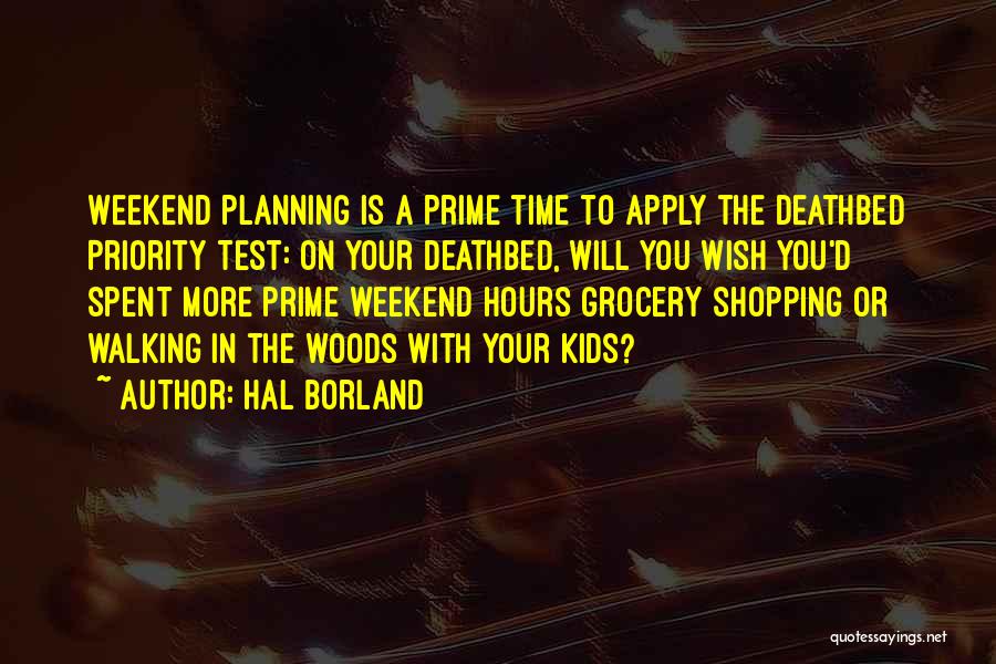 Grocery Shopping Quotes By Hal Borland