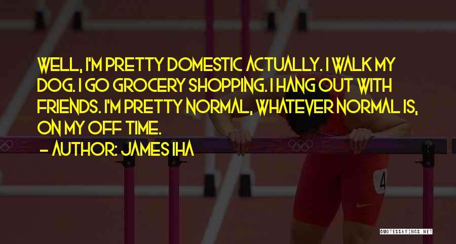 Grocery Shopping Quotes By James Iha