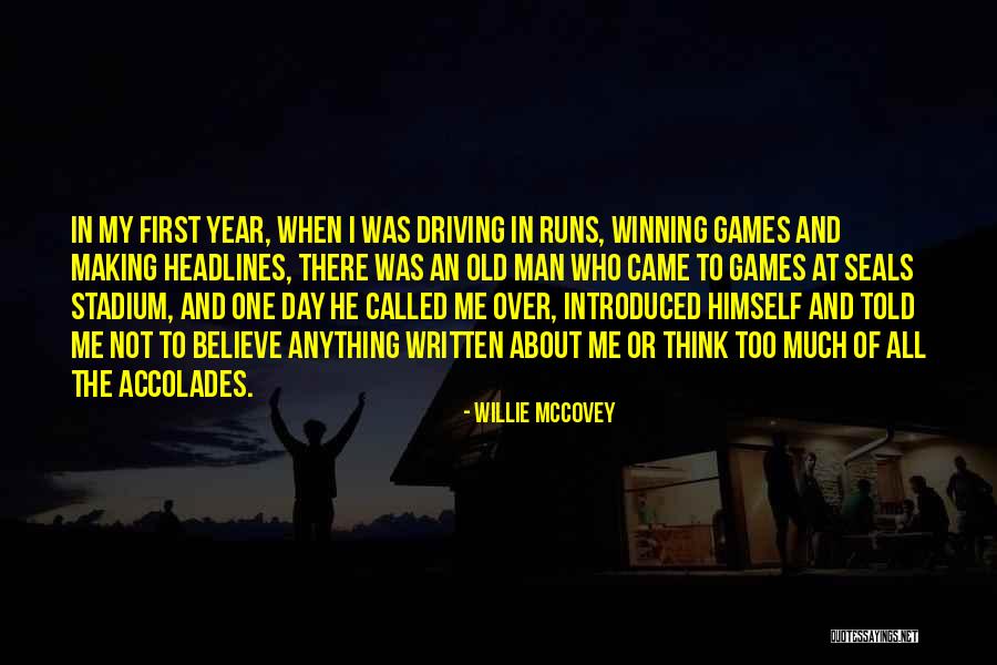 Grommes Little Jewel Quotes By Willie McCovey Grommes Little Jewel Quotes By Willie McCovey