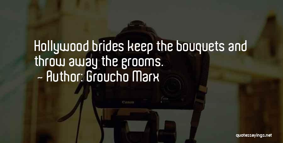 Grooms Quotes By Groucho Marx