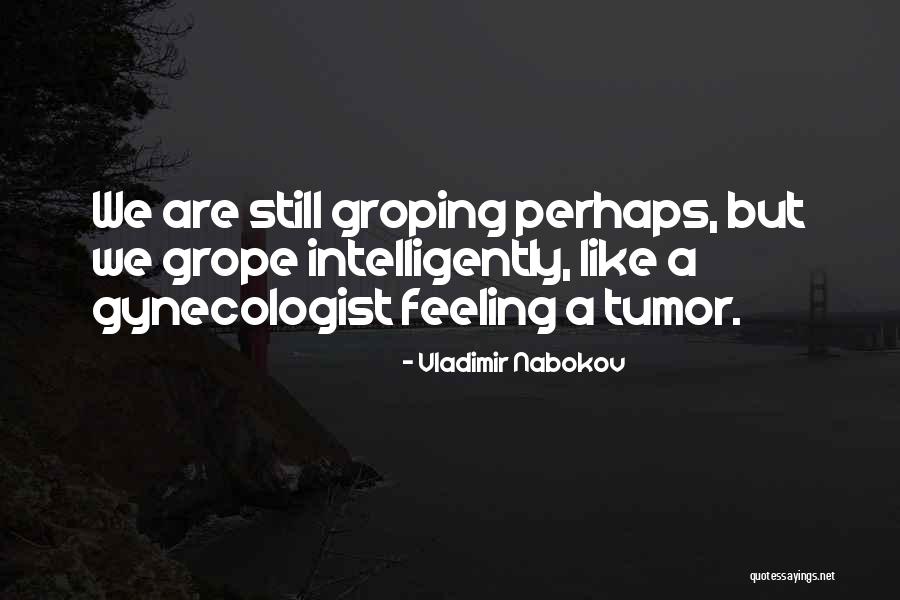 Groping Quotes By Vladimir Nabokov Groping Quotes By Vladimir Nabokov