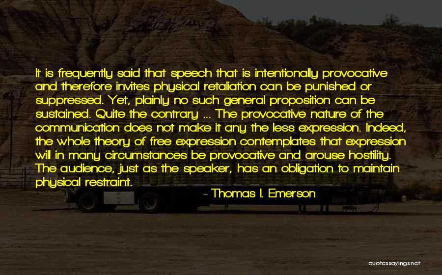 Grouchos Statesville Quotes By Thomas I. Emerson Grouchos Statesville Quotes By Thomas I. Emerson