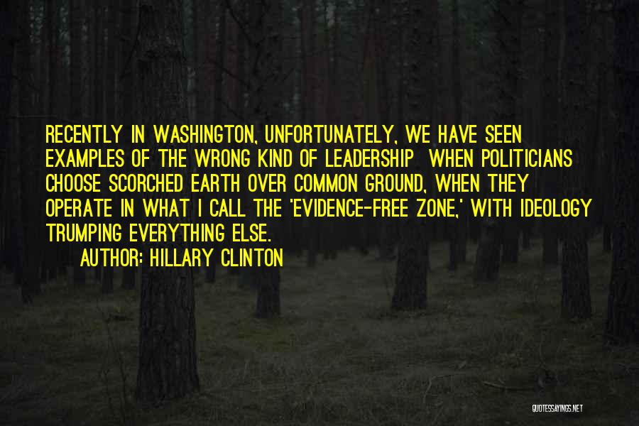 Ground Reality Quotes By Hillary Clinton