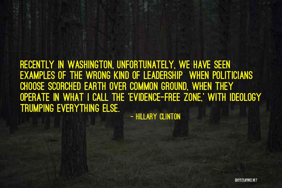 Ground Reality Quotes By Hillary Clinton