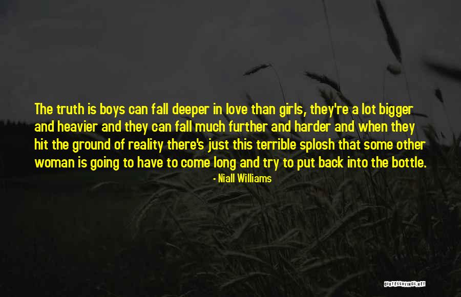 Ground Reality Quotes By Niall Williams