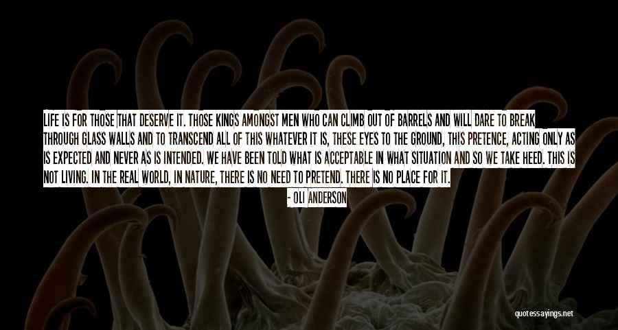 Ground Reality Quotes By Oli Anderson Ground Reality Quotes By Oli Anderson