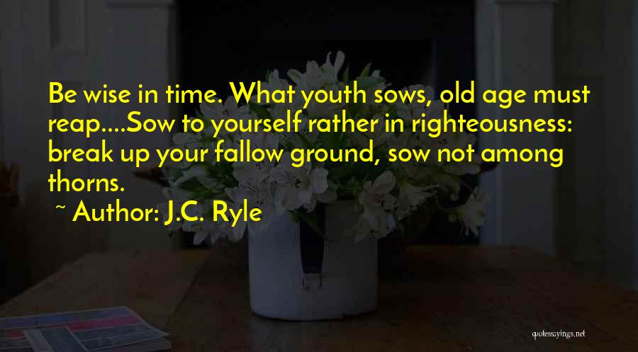 Ground Yourself Quotes By J.C. Ryle