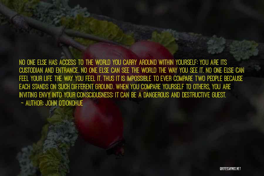 Ground Yourself Quotes By John O'Donohue