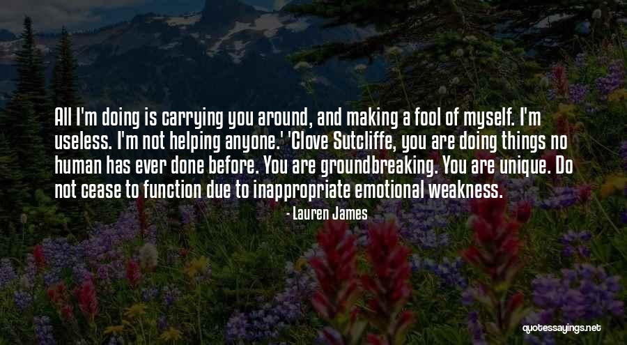 Groundbreaking Quotes By Lauren James