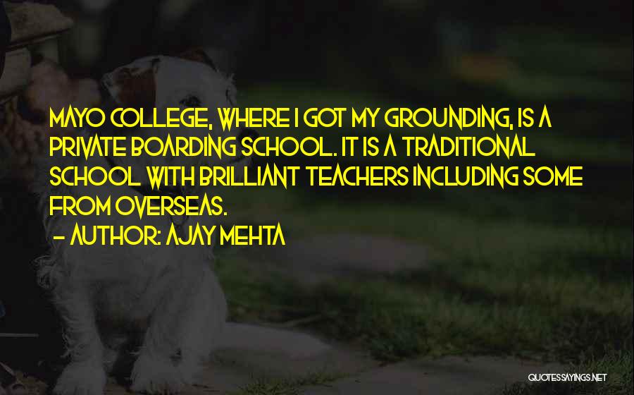 Grounding Quotes By Ajay Mehta