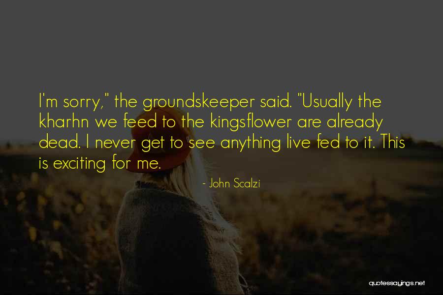 Groundskeeper 2 Quotes By John Scalzi Groundskeeper 2 Quotes By John Scalzi