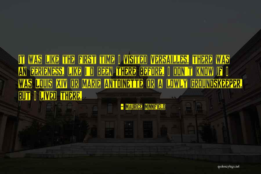 Groundskeeper Quotes By Maurice Minnifield Groundskeeper Quotes By Maurice Minnifield