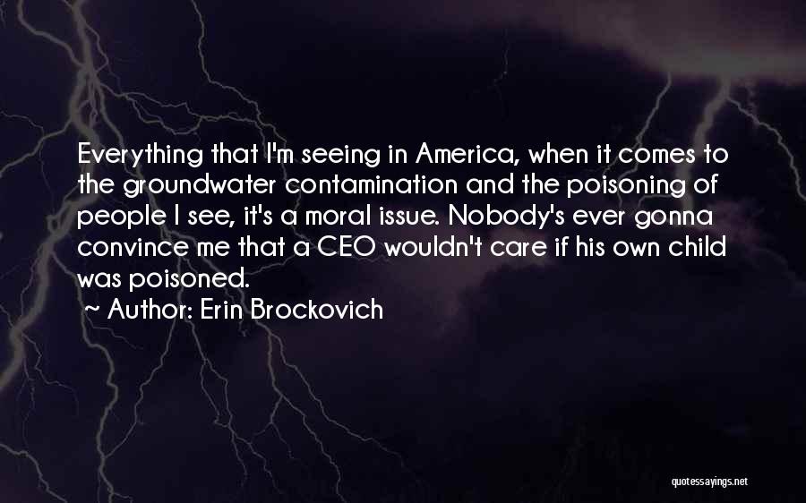 Groundwater Quotes By Erin Brockovich