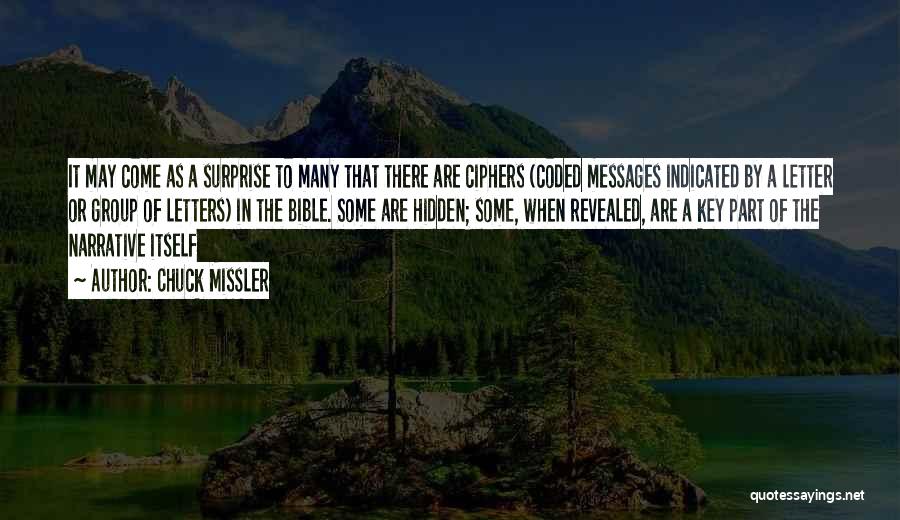 Group Messages Quotes By Chuck Missler