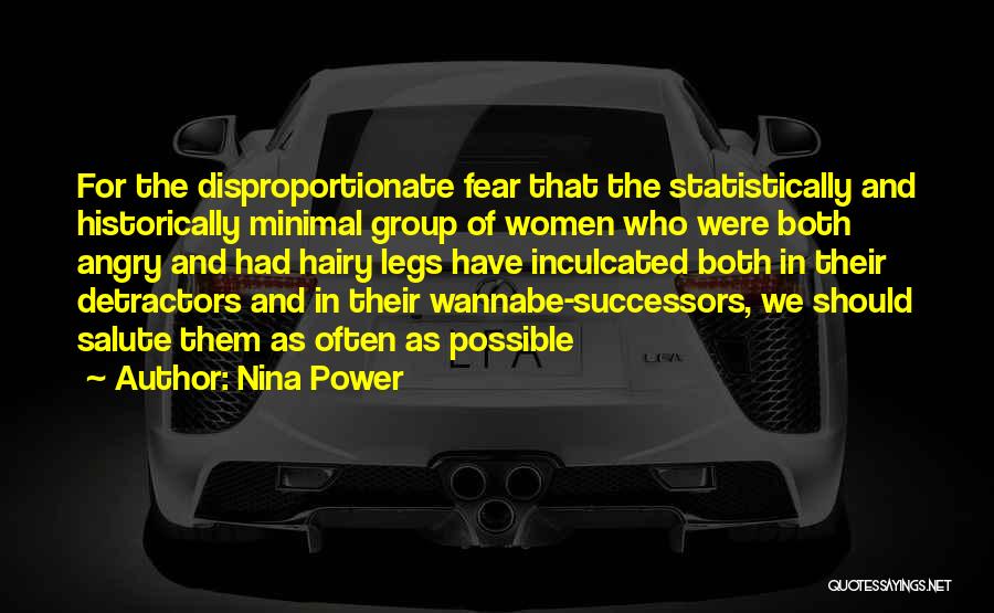 Group Power Quotes By Nina Power