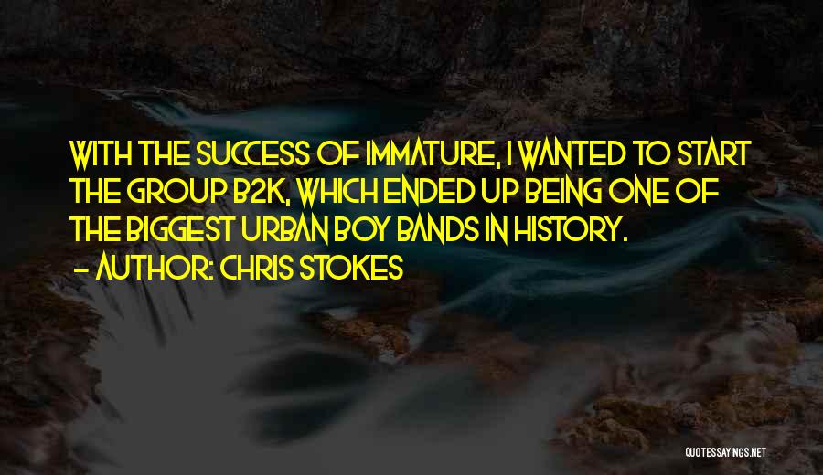 Group Success Quotes By Chris Stokes