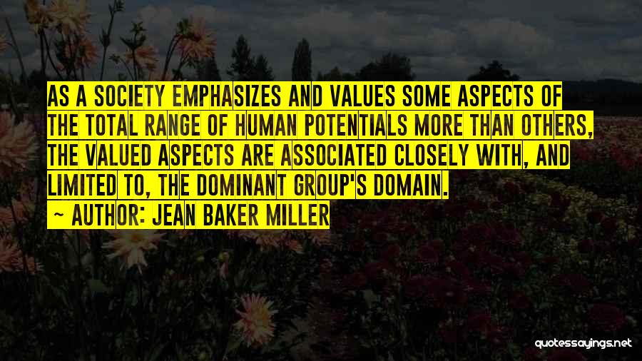 Group Total Quotes By Jean Baker Miller