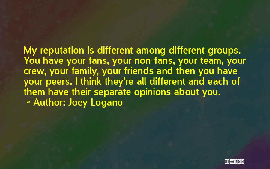 Groups Of Friends Quotes By Joey Logano