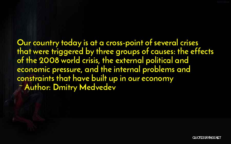 Groups Of Three Quotes By Dmitry Medvedev