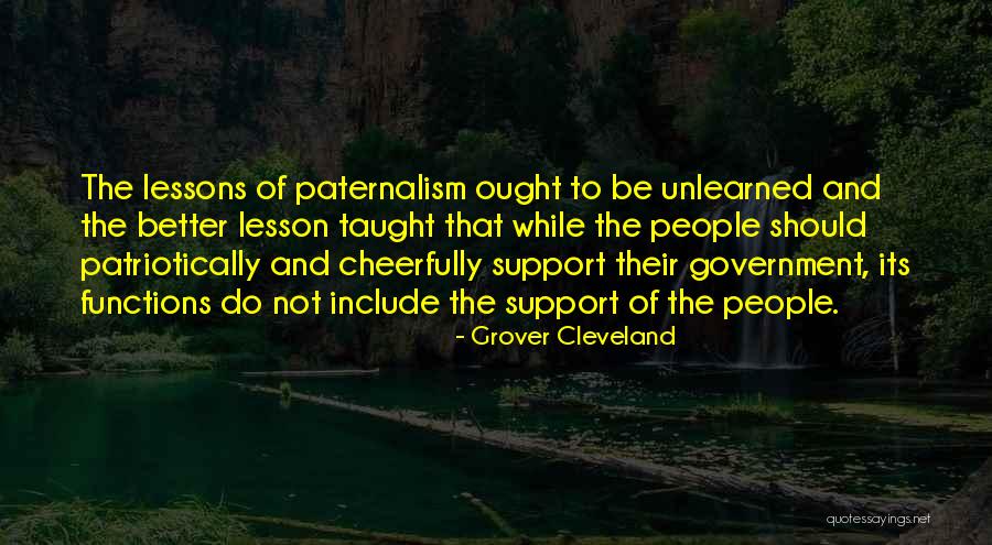 Grover Cleveland Quotes 1759875