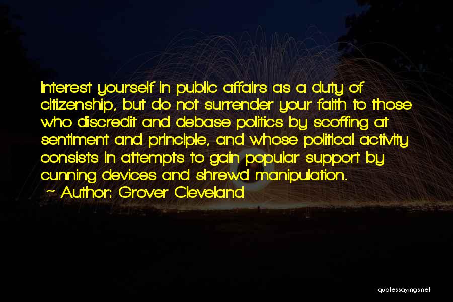 Grover Cleveland Quotes 1960443