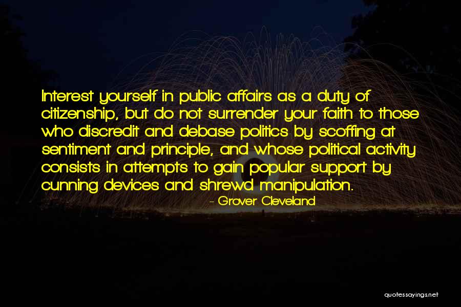 Grover Cleveland Quotes 1960443 Grover Cleveland Quotes 1960443