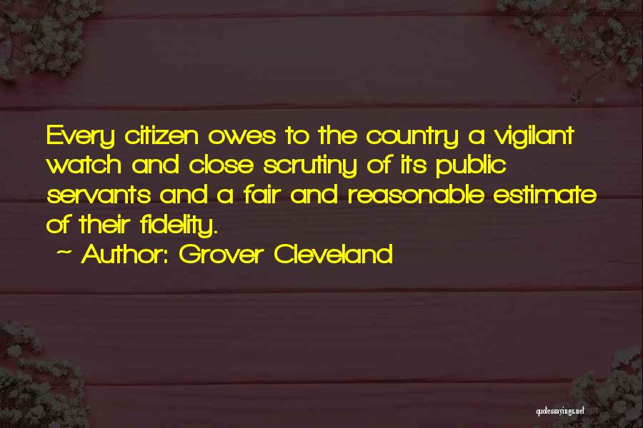 Grover Cleveland Quotes 278465