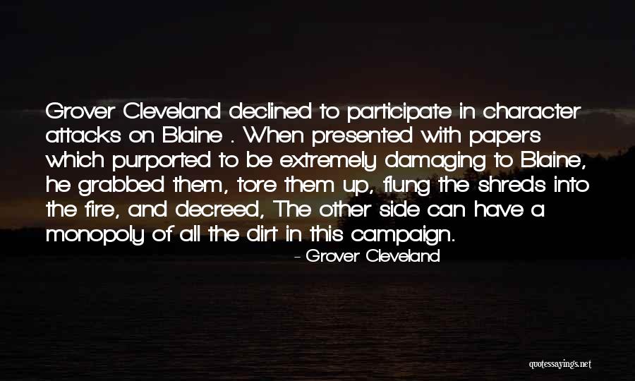 Grover Quotes By Grover Cleveland Grover Quotes By Grover Cleveland