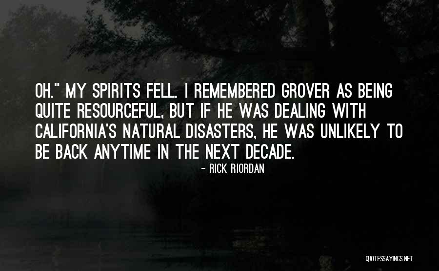 Grover Quotes By Rick Riordan