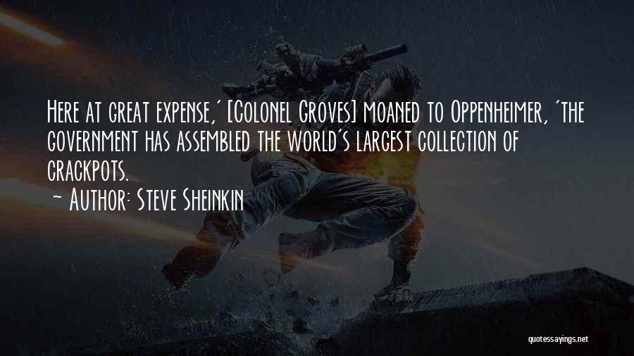 Groves Quotes By Steve Sheinkin