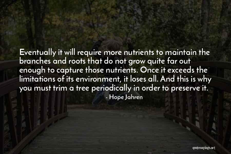 Grow A Tree Quotes By Hope Jahren