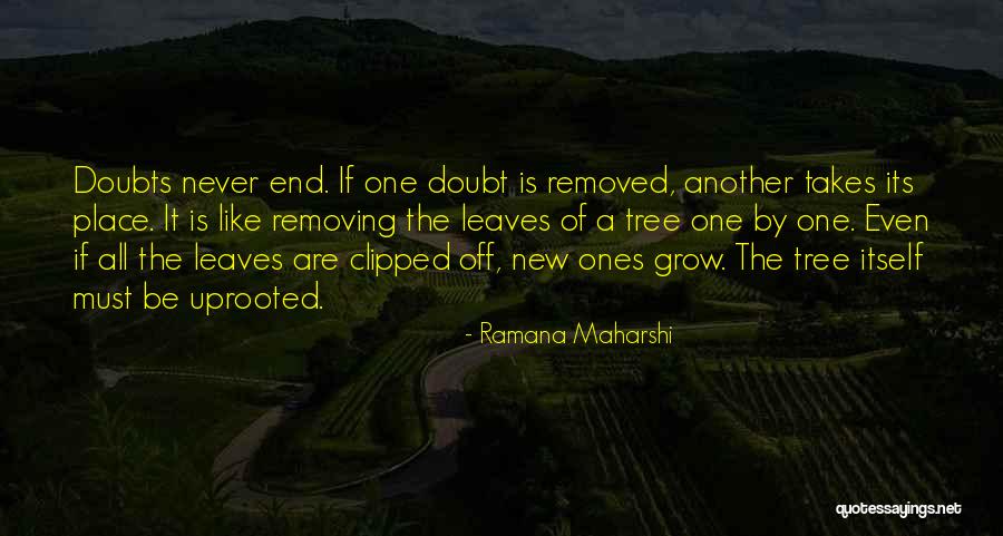 Grow A Tree Quotes By Ramana Maharshi