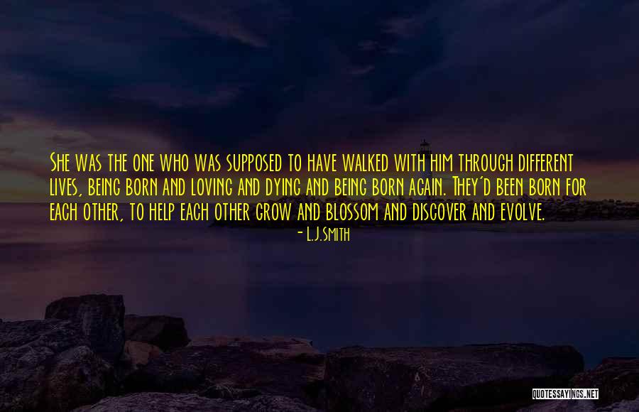 Grow And Evolve Quotes By L.J.Smith Grow And Evolve Quotes By L.J.Smith