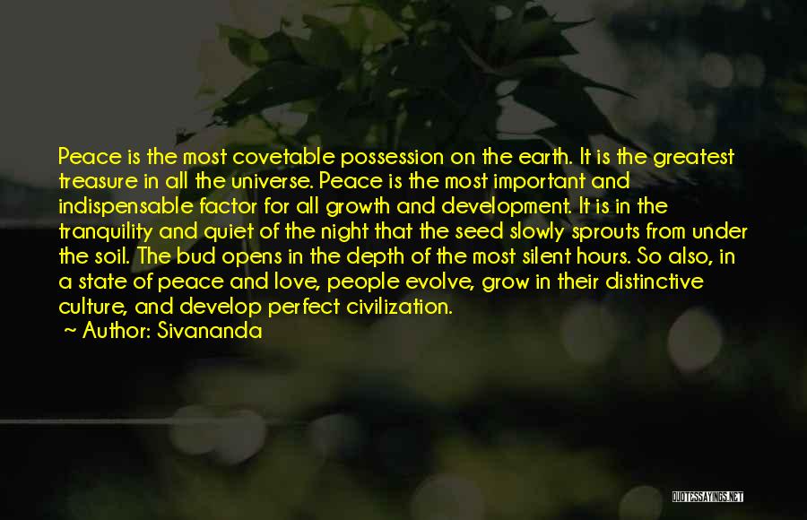 Grow And Evolve Quotes By Sivananda