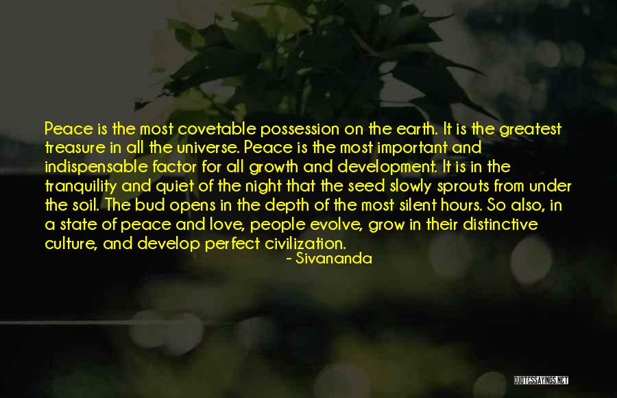 Grow And Evolve Quotes By Sivananda