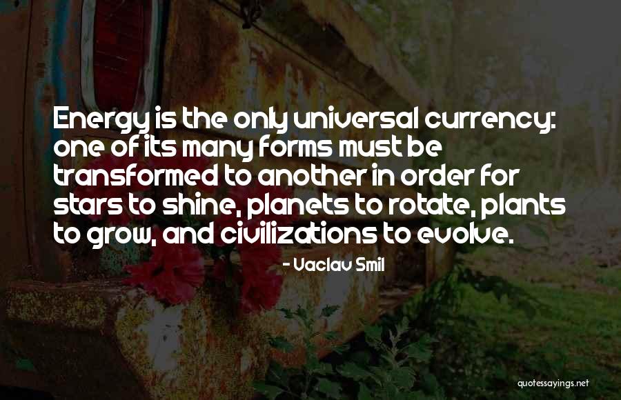 Grow And Evolve Quotes By Vaclav Smil