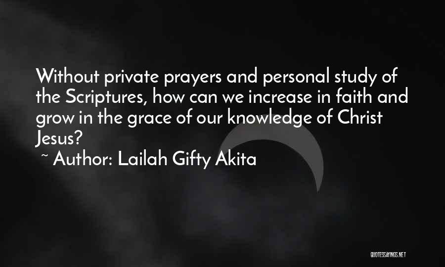 Grow In Grace Quotes By Lailah Gifty Akita