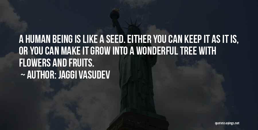 Grow Like A Tree Quotes By Jaggi Vasudev