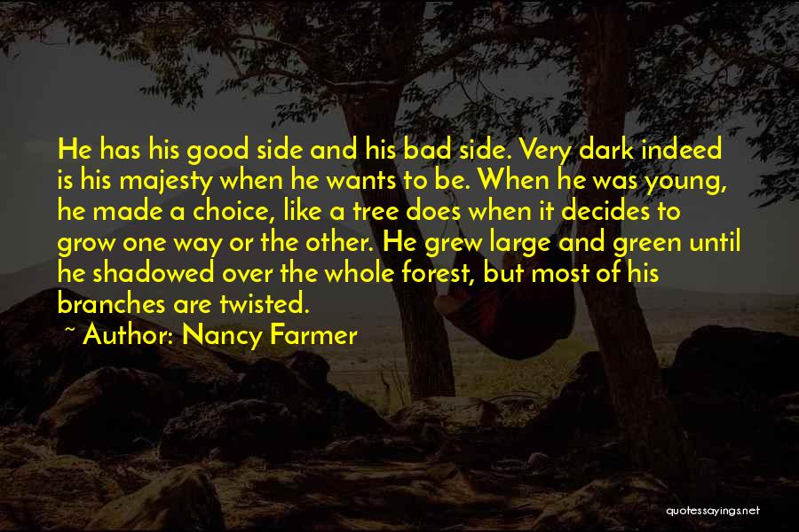 Grow Like A Tree Quotes By Nancy Farmer