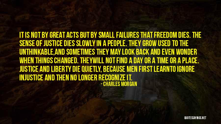 Grow Or Die Quotes By Charles Morgan Grow Or Die Quotes By Charles Morgan